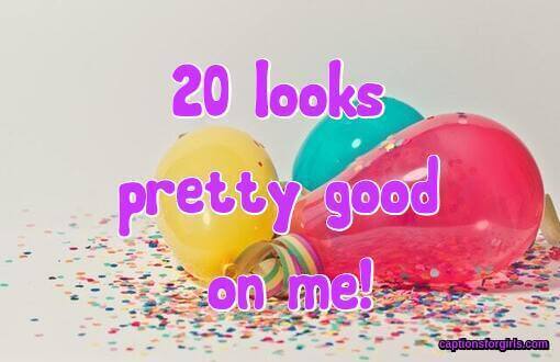 127+] 20th Birthday Captions For Instagram (Good, Clever, And Funny) 2023 -  Girls Captions