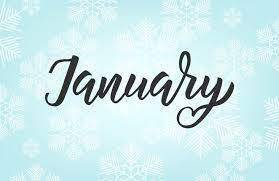 January Month Captions
